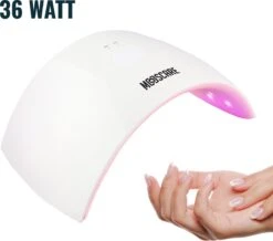 MOOSCARE 36 Watt LED Lamp Voor Gellak Nagels – Nageldroger – Gellak Lamp - UV Lamp Gelnagels - Nail Art Nagellamp - Gel Nagellak Nageldroger