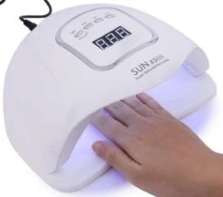 Merkloos 80 Watt UV LED Lamp Nagels - SUN X5 MAX - 45LED - Nagel - UV- LED Lamp - Wit - Nagellamp - Nail Dryer - Nagels - Salon - Lamp - -Cosmetische Kortingen Winkel 1200x1059 1