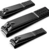 Merkloos Set Van 3 Zwarte Nagelknippers - Tegen Kalknagel - Teennagelknipper - Nagelschaar - Nageltang - Anti-Slip - Verschillende Maten - Inclusief Opbergbakje -Cosmetische Kortingen Winkel 1200x1060 4