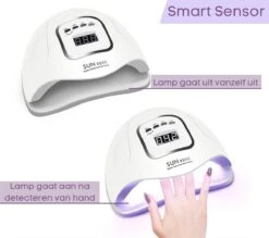 Merkloos Daniqqi - 80 Watt UV LED Lamp Nagels - 45 Leds Nagellamp - Wit -Cosmetische Kortingen Winkel 1200x1062 4