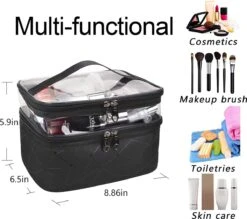 BOTC Make Up Tasje - 2 Lagen - Cosmetica Organizer -Cosmetische Kortingen Winkel 1200x1065 3