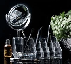 Oxid7® Organizer Voor Cosmetica Acryl - 25,5x22,5x15 Cm - 16 Vakken En Spiegel Met 3x Vergroting 9 Oxid7® Organizer Voor Cosmetica Acryl - 25,5x22,5x15 Cm - 16 Vakken En Spiegel Met 3x Vergroting -Cosmetische Kortingen Winkel 1200x1070 10