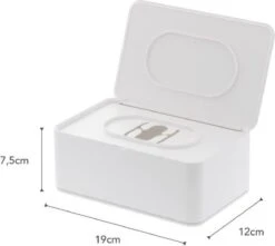 Yamazaki Bakje Voor Vochtige Doekjes - Wit - Met Deksel -Cosmetische Kortingen Winkel 1200x1073 5