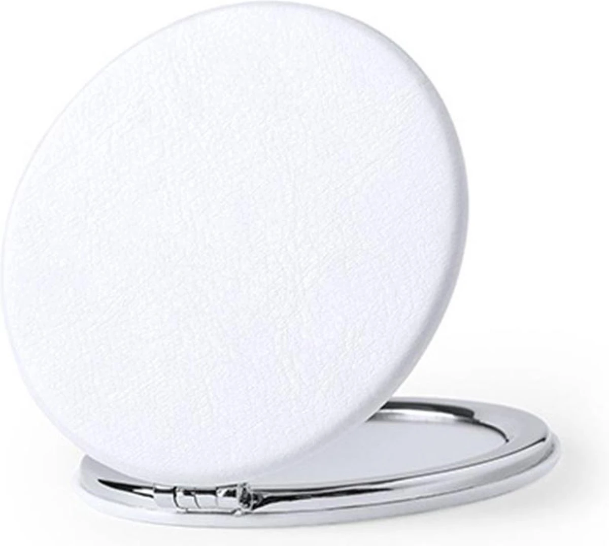 Merkloos Spiegeltje | Mini Spiegel | Zak Spiegel | Make Up Spiegeltje | Dubbele Klapspiegel - Wit 3 Merkloos Spiegeltje | Mini Spiegel | Zak Spiegel | Make Up Spiegeltje | Dubbele Klapspiegel - Wit