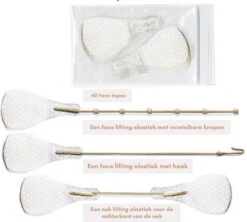 Face Lift Tape - Licht Haar - Facelift Zonder Chirurgie - Instant Eyes, Face And Neck Lift - Blond/wit/licht Haar - 40 Stuks - Transparent 12 Face Lift Tape - Licht Haar - Facelift Zonder Chirurgie - Instant Eyes, Face And Neck Lift - Blond/wit/licht Haar - 40 Stuks - Transparent -Cosmetische Kortingen Winkel 1200x1077 6