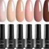 Lovae Cosmetics Gellak - 6-delige Set - Gel Nagellak - Dark Nude - Gellac - 8ML 2 Lovae Cosmetics Gellak - 6-delige Set - Gel Nagellak - Dark Nude - Gellac - 8ML -Cosmetische Kortingen Winkel 1200x1081 1