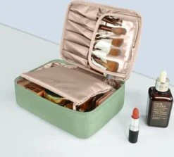 Plugstore - Make-up Tas 2 Stuks Toilettas Draagbare Cosmetische Pouch Travel Organizer Waterbestendig Portemonnee Voor Vrouwen En Meisjes, Groen, 2 Pieces 14 Plugstore - Make-up Tas 2 Stuks Toilettas Draagbare Cosmetische Pouch Travel Organizer Waterbestendig Portemonnee Voor Vrouwen En Meisjes, Groen, 2 Pieces -Cosmetische Kortingen Winkel 1200x1081 4