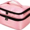 YONO Nagellak Tas - Nagelkoffer Beautycase - Cosmetica Koffer - Manicure Organizer - Roze -Cosmetische Kortingen Winkel 1200x1084 6