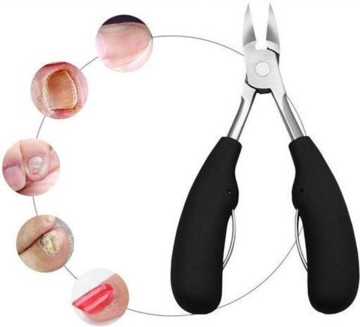 Professionele Kalknagel Schaar - Ingegroeide Teennagel - Nageltang Groot -Nagelschaar Voor Harde Nagels 9 Professionele Kalknagel Schaar - Ingegroeide Teennagel - Nageltang Groot -Nagelschaar Voor Harde Nagels - Afbeelding 7