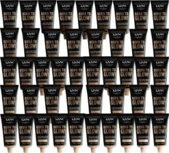 NYX Professional Makeup Born To Glow! Naturally Radiant Foundation - Porcelain BTGRF03 - Foundation - 30 Ml -Cosmetische Kortingen Winkel 1200x1089