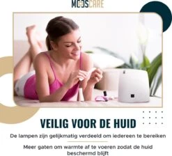 MOOSCARE 36 Watt LED Lamp Voor Gellak Nagels – Nageldroger – Gellak Lamp - UV Lamp Gelnagels - Nail Art Nagellamp - Gel Nagellak Nageldroger -Cosmetische Kortingen Winkel 1200x1090 6