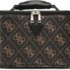 Guess Berta Beautycase Brown Logo -Cosmetische Kortingen Winkel 1200x1090 7