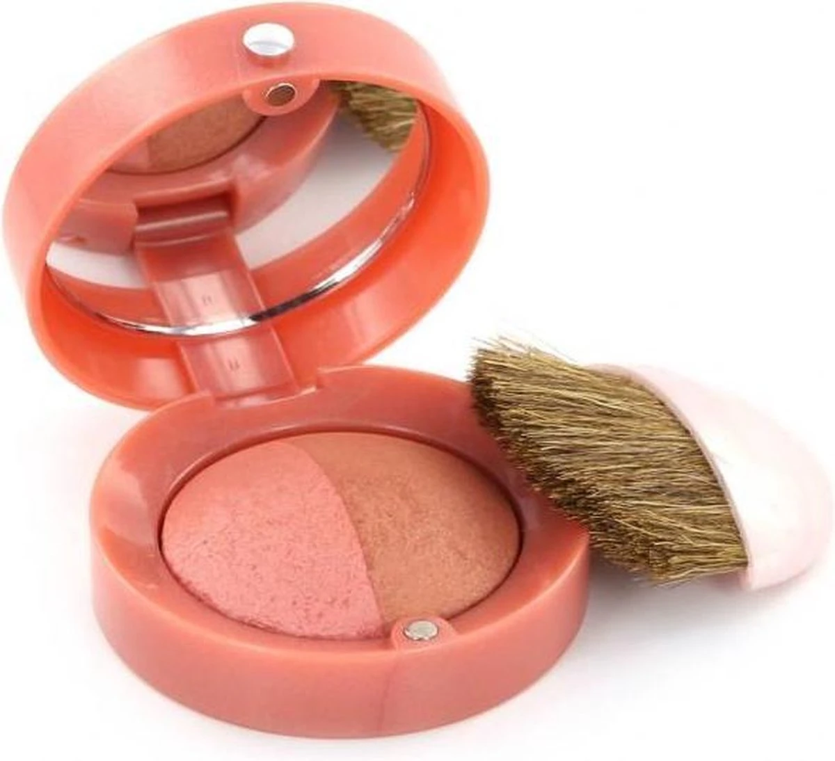 Bourjois Le Duo Blush Sculpt Blush - 02 Roméo Et Pachette 8 Bourjois Le Duo Blush Sculpt Blush - 02 Roméo Et Pachette - Afbeelding 6
