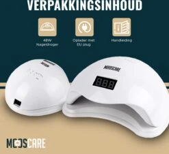 MOOSCARE 48 Watt LED Lamp Voor Gellak Nagels - UV Lamp Gelnagels - Nail Art Nagellamp - Gel Nagellak Nageldroger -Cosmetische Kortingen Winkel 1200x1096 4