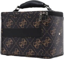 Guess Berta Beautycase Brown Logo -Cosmetische Kortingen Winkel 1200x1096 6