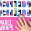 By Emily - Nagel Wrap - | The Artist | 16 Stickers | Nail Wrap | Nail Art | Trendy | Design | Nagellakvrij | Eenvoudig | Nagel Wrap | Nagel Stickers | Folie | Zelfklevend | Sjablonen -Cosmetische Kortingen Winkel 1200x1104 11