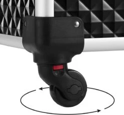 Cosmetische Koffer, Trolley, Make-up Case Met Handvat, 4 Universele Wielen, 4 Uitschuifbare Dienbladen, Make-up Tas, Voor Reizen, Zwart 15 Cosmetische Koffer, Trolley, Make-up Case Met Handvat, 4 Universele Wielen, 4 Uitschuifbare Dienbladen, Make-up Tas, Voor Reizen, Zwart -Cosmetische Kortingen Winkel 1200x1106 14