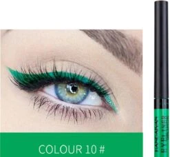 Handaiyan Liquid Eyeliner – 12 Verschillende Kleuren - Make Up – Set - Kleur - Cadeau - Kleuren - Waterproof & Langhoudend -Cosmetische Kortingen Winkel 1200x1107 6