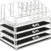 Merkloos Make-up Organizer, Make Up Opberger, 3 Laden, Opbergdoos, Make-up Bewaardoos -Cosmetische Kortingen Winkel 1200x1109 7