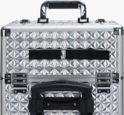 Beauty Koffer Zilver | Beautycase / Beautykoffer / Trolley Van Aluminium - 8 Wielen - Kapper Koffer - Tattoo Koffer - Nagel Koffer - Make-up Koffer -Cosmetische Kortingen Winkel 1200x1114 10