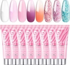 Polygel- Polygel Kit- Polygel Nagels- Polygel Starter Set - RH0594: Thin Nail File 1 Grey Nail File 1 48W White Nail Dryer Helmet Lamp 220V 1 Curved Tweezers 1 Glass Cup 1 Cuticle Fork 1 Cuticle Pusher 1 Nail Cutter 1 Dual End Nail Brush 1 8G Nail Gl 19 Polygel- Polygel Kit- Polygel Nagels- Polygel Starter Set - RH0594: Thin Nail File 1 Grey Nail File 1 48W White Nail Dryer Helmet Lamp 220V 1 Curved Tweezers 1 Glass Cup 1 Cuticle Fork 1 Cuticle Pusher 1 Nail Cutter 1 Dual End Nail Brush 1 8G Nail Gl -Cosmetische Kortingen Winkel 1200x1114 5