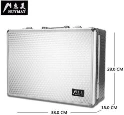 Beautycase / Beautykoffer Zilver Kleur - Functioneel - Aluminium Mobiel - Alle Beautygereedschappen- Kapper - Tattoo - Nagel - Visagie - Make-up - Cosmetica - Schmink - Beauty Case / Beauty Koffer Portable 10 Beautycase / Beautykoffer Zilver Kleur - Functioneel - Aluminium Mobiel - Alle Beautygereedschappen- Kapper - Tattoo - Nagel - Visagie - Make-up - Cosmetica - Schmink - Beauty Case / Beauty Koffer Portable -Cosmetische Kortingen Winkel 1200x1117 17