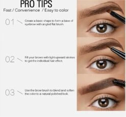 Sace Lady Tattoo Brow Peel-Off Gel - Brow Gel - Wenkbrauw Gel Mascara – Dark Brown #02 – Assortiment ‘Het Gemak’ -Cosmetische Kortingen Winkel 1200x1117 5