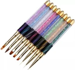 Nail Art Penselen - 8-delig - Penselen - Nail Art Brushes - Nail Art Kwasten - Nail Art - Nail Art Tools - Nail Art Set - Nail Art Kwast - Penselenset - Penselen Set - Penselen Nagels - Nail Art - Nail Art Kit - Nail Art Penseel -Cosmetische Kortingen Winkel 1200x1121 6