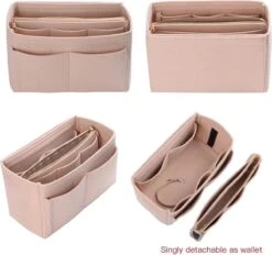 Merkloos Make Up Koffer En Organizer | Beautycase Voor Dames | Cosmetica En Visagie - Beige -Cosmetische Kortingen Winkel 1200x1127 10