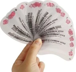 LOUZIR Wenkbrauw Sjablonen Set - 24 Stuks - Wenkbrauw Tekenen -Cosmetische Kortingen Winkel 1200x1127 4