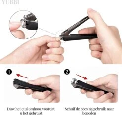 YUBBI™ Premium Nagelknipper Set - Nageltang - Pedicure - Teennagels - Vingernagels - Teennagelknipper - Nagelschaar - Nail Clipper -Cosmetische Kortingen Winkel 1200x1131 10