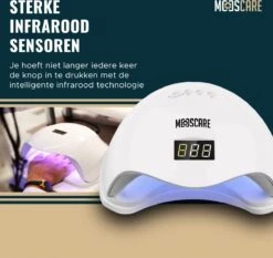 MOOSCARE 48 Watt LED Lamp Voor Gellak Nagels - UV Lamp Gelnagels - Nail Art Nagellamp - Gel Nagellak Nageldroger -Cosmetische Kortingen Winkel 1200x1134 6