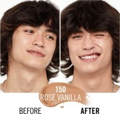 Rimmel London KIND & FREE Vegan Foundation 150 Rose Vanilla -Cosmetische Kortingen Winkel 1200x1141