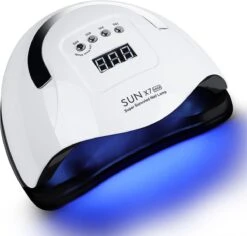 Victoria Nails Pro - 180W/57 LEDs - 2 In 1 UV/LED Lamp -SUN X7 MAX-Manicure/Pedicure Handen En Voeten - Gellak - Gelnagels - Acrylnagels - Top Coat - Matte Top Coat - Led Nagellamp - Uv Nagellamp - Nagels - Nagellak Droger - Tafellamp - Nageldroger -Cosmetische Kortingen Winkel 1200x1145 10