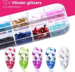 Evvie© Nail Art Kit - Penselen Met Dotting Tools - Strass Steentjes - Rhinestones - Nagel Folie - Diamantjes - Striping Tape – 65-delig -Cosmetische Kortingen Winkel 1200x1145 14
