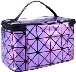 Luxe Make Up Tas - Organizer - Panoramic Purple - Make-Up - Organizer - Tasje - Etui -Cosmetische Kortingen Winkel 1200x1145 15