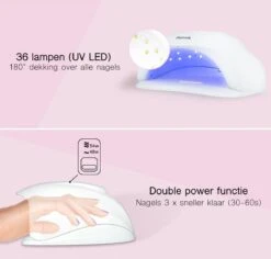 LifeGoods Nageldroger - Voor Gelnagels - 36 LED's - 54W 13 LifeGoods Nageldroger - Voor Gelnagels - 36 LED's - 54W -Cosmetische Kortingen Winkel 1200x1146 7