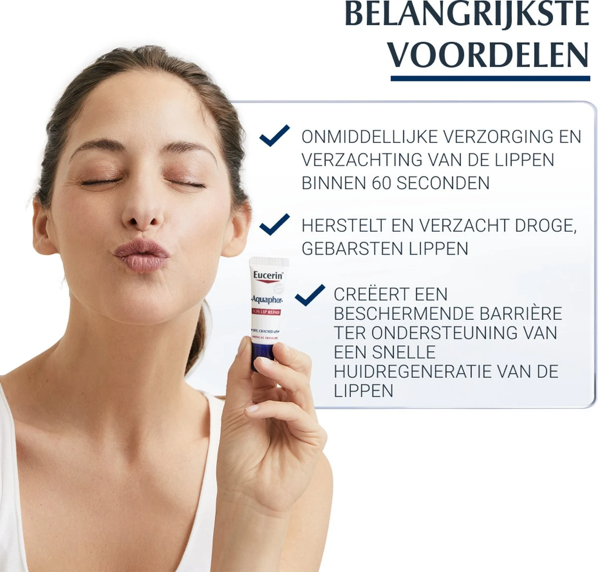 Eucerin Aquaphor SOS Lip Herstel - Lippenbalsem 15 Eucerin Aquaphor SOS Lip Herstel - Lippenbalsem - Afbeelding 13