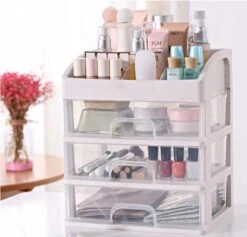 Make Up Organizer Met Lade - Cosmetica Opbergdoos - Sieradendoos - Beauty -Cosmetische Kortingen Winkel 1200x1149 8