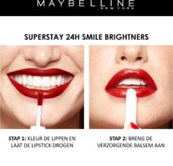 Maybelline SuperStay 24H Smile Brighters Lippenstift - 850 Frosted Mauve - Roze - Langhoudend 23 Maybelline SuperStay 24H Smile Brighters Lippenstift - 850 Frosted Mauve - Roze - Langhoudend -Cosmetische Kortingen Winkel 1200x1150 3
