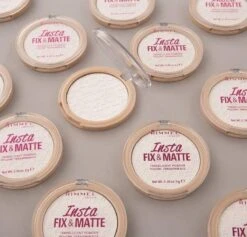 Rimmel London Insta Fix & Matte Make-uppoeder - 01 Clear -Cosmetische Kortingen Winkel 1200x1152