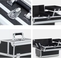 Confibel Make Up Koffer - Uitklapbaar - 5 Opbergbakken - Met Slot 23 Confibel Make Up Koffer - Uitklapbaar - 5 Opbergbakken - Met Slot -Cosmetische Kortingen Winkel 1200x1153 12