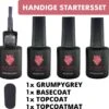 #GRUMPYGREYSERIE - Influence Gellac - Grijze Gellak - Gellak Grijs UV - UV Gellak - Gel Nagellak - Basecoat - Topcoat - Topcoatmat - No Wipe - Startersset - Kado Vrouw - Valentijns Cadeau - Kado Voor Haar - 4 X 10 Ml -Cosmetische Kortingen Winkel 1200x1155 17