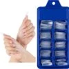 Transparante Nepnagels | Set Van 100 Stuks Plak Nagels | Verschillende Maten | Sparkolia