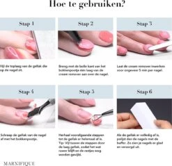 Marnifique® - NEW FORMULA - Gellak Cream Remover Set 30 Ml - Gel Polish Remover - Gellak Remover - Gel Polish - Gellak Verwijderen - Gellak Verwijderaar - Nagellak Remover - BIAB Remover - Vijl - Aceton -Cosmetische Kortingen Winkel 1200x1159 37
