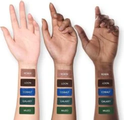 OK Beauty Donkere Smaragd Waterproof Smudge-Proof Makeup Eye Liner Kajal Pencil Oogpotlood And Eyeshadow In 5 Trendy Colors (Galaxy) -Cosmetische Kortingen Winkel 1200x1164 49