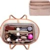 Merkloos Make Up Koffer En Organizer | Beautycase Voor Dames | Cosmetica En Visagie - Beige