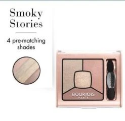 Bourjois Smoky Stories Quad Oogschaduw Palette - 14 Tomber Des Nudes -Cosmetische Kortingen Winkel 1200x1167 28