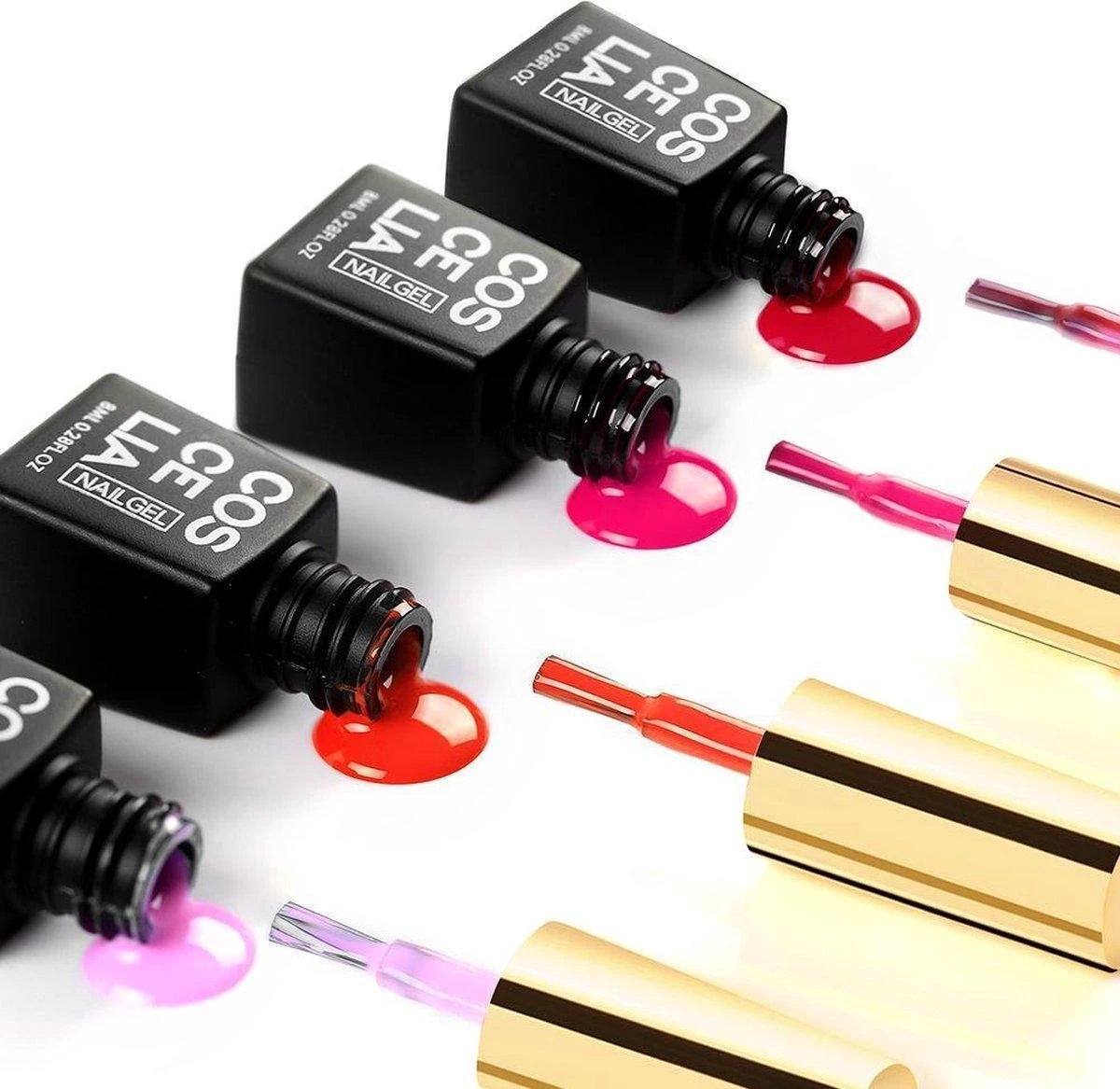 Royala Gellak D4 Starterspakket + Inclusief UV Lamp + Met 10 Verschillende Gellak Kleuren - Gellak Lamp – Gellac Set - Alle Benodigdheden In Eén - Uitgebreid 62-Delig Pakket 7 Royala Gellak D4 Starterspakket + Inclusief UV Lamp + Met 10 Verschillende Gellak Kleuren - Gellak Lamp – Gellac Set - Alle Benodigdheden In Eén - Uitgebreid 62-Delig Pakket - Afbeelding 5