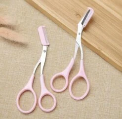 Without Lemons | Wenkbrauwschaar | Wenkbrauw Trimmer | Browshaper | BeautyTool | Gezichts Schaar | Dames| Ontharing | Design | Roze -Cosmetische Kortingen Winkel 1200x1169 5